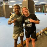 Molly McCann Instagram - Great day up Liverpool training; Sparring 5x5 with @meatballmolly then pads with @barryboxingcoach Quality competitive rounds feeling the best yet in camp and still a ways to go till fight night. Fun, productive day away. Back home at @gbtt_hq tomorrow morn for jits 🫡 @pfleurope x @ufceurope