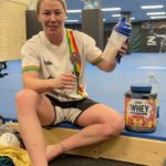 Molly McCann Instagram - Brand new squishes flavour available now. Live and direct from @appliednutrition I was proper caught off guard how nice it was 🤣🤣✌🏻