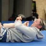Molly McCann Instagram – Killed me being out of the gym for that long! Boss to be back in 💙 with the lids 💙 Happy Thursday the firm 💙 📸 @slick_mma