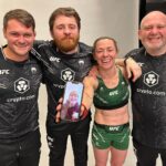 Molly McCann Instagram – From start to finish the best fight week of my life, would like to thank my whole team, the firm for travelling especially those in their own fight camps. All the staff at the UFC and the PI made the cut a breeze!  Just on my way home and can’t wait to get back the gym already.  Let’s really see how far we can go at this weight.