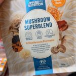 Molly McCann Instagram – Mushrooms have entered the chat . . . Applied Nutrtion have recently launched their very first mushroom blend. Lets have a little taste test and see what its all about, there’s a few different ways in which you can take the super blend, I’ve put mine in a meal. This is brilliant for Immunity, focus and stress management.