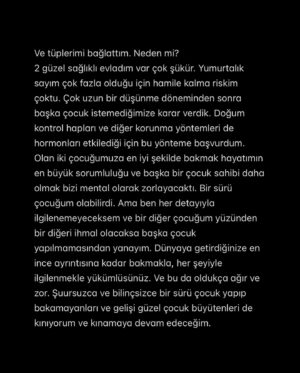 Mona Çalış Instagram - Burdayım, ayaktayım 😌 

Deneyimlerimi, yaşadıklarımı sizlerle paylaştım. 
Sağlığınıza ve mentalinize dikkat etmeniz dileğiyle 🙏🏼

Her şartta her zaman tüm hassaslığıyla yanımda olan sevdiğim adam @burcancls a ve tüm aileme, ailemden ayrı olmayan can dostlarıma ve destek olan, moral veren her kese, doktorum Melek Çiçek Aydın’ a ve tüm @adatiphastanesi ekibine çok teşekkür ediyorum. 
İyi ki varsınız 🤍