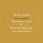 Mona Chalabi Instagram – we did it

a ridiculously talented and wonderful team made this possible – I’m so grateful to every single one of you @kate_larue, @gailbichler, @annie76828, @clauisru, @vescobar.studio, @adriennegreen_, @willystaley, Steven Stern, Christian Smith & Jake Silverstein.

I worked on this piece in the darkest of winters when my heart was utterly broken. Loved ones stayed by my side, unrelentingly. My gratitude overtakes my pride. xx