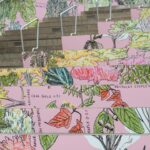 Mona Chalabi Instagram - It’s the last weekend to see this exhibition all about the power of trees (it held up so well throughout the changing seasons, even longer than we thought it would). More green, more pink, more art next year. I'm so grateful to the installation crew, the entire team @brooklynmuseum @who & @culturunners but especially @cch1qu1taa who was the best curator an artist could hope to work with.