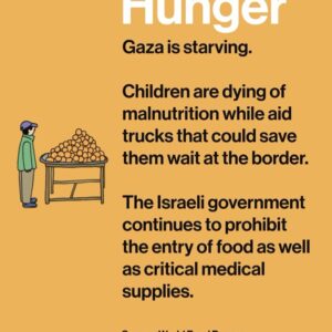 Mona Chalabi Instagram - If Gaza’s population were summed up in 100 characters, they would look something like this. Despite Israel’s occupation, families could be seen relaxing on the seashore, farmers were able to sell their produce and children (who make up 47% of Gaza’s population and so are represented as 47 of these 100 characters) could learn at school. 

These 100 tiny illustrations can show you what has happened to 2.2 million people in the space of just a few months.

Sources: United Nations Human Rights Office, IPC famine review, Palestinian Central Bureau of Statistics, Gazan Ministry of Health