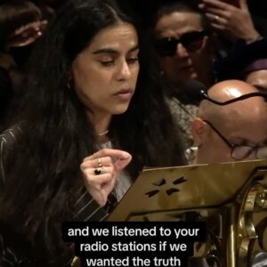 Mona Chalabi Instagram - Last week, faculty at several New York universities organized the People’s Graduation because so many ceremonies were moved or cancelled (the President of Columbia was more interested in hosting cops on campus than her students). I’m so grateful to have been there. Unfortunately, I started ugly crying when I saw the faces of the Palestinian journalists in the crowd and could barely get the words from my mouth to the mic. I’m not going to say something trite like “I’m proud of these kids” - I’m mostly just sad and bitter that this class got too old too soon. They had to spend their educational time teaching people who should know better. 

As a thank you, I made this limited edition print as a gift for the class of 2024. Only the good got them.