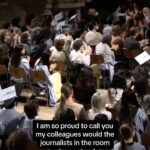 Mona Chalabi Instagram - Last week, faculty at several New York universities organized the People’s Graduation because so many ceremonies were moved or cancelled (the President of Columbia was more interested in hosting cops on campus than her students). I’m so grateful to have been there. Unfortunately, I started ugly crying when I saw the faces of the Palestinian journalists in the crowd and could barely get the words from my mouth to the mic. I’m not going to say something trite like “I’m proud of these kids” - I’m mostly just sad and bitter that this class got too old too soon. They had to spend their educational time teaching people who should know better.  As a thank you, I made this limited edition print as a gift for the class of 2024. Only the good got them.