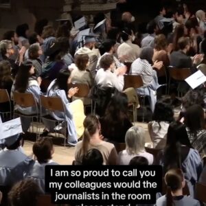 Mona Chalabi Instagram - Last week, faculty at several New York universities organized the People’s Graduation because so many ceremonies were moved or cancelled (the President of Columbia was more interested in hosting cops on campus than her students). I’m so grateful to have been there. Unfortunately, I started ugly crying when I saw the faces of the Palestinian journalists in the crowd and could barely get the words from my mouth to the mic. I’m not going to say something trite like “I’m proud of these kids” - I’m mostly just sad and bitter that this class got too old too soon. They had to spend their educational time teaching people who should know better. 

As a thank you, I made this limited edition print as a gift for the class of 2024. Only the good got them.