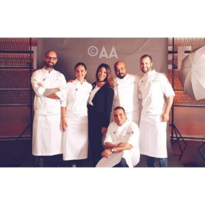 Mona Mosly Instagram - Throwback to the Top Chef days with these incredible chefs! Missing the kitchen camaraderie. 📸 #TopChef #ChefLife”.
#topchefmbc #issamjaafari #mbc