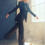 Monet Mazur Instagram - @my71mag 🪩⛓️🩶 out now. photography: @ markimage styling: @alvinstillwellstylist makeup: @sarahuslan hair: @marcmena interview: @lightlinks agency: @vision.pr for @monetmazur