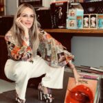 Monet Mazur Instagram - What are you listening to this summer??? 🍒🎶 Drop tunes here/ I’ll make you a new playlist. Back in my record era kiss kiss, byeeeee. 😙✌🏽