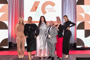 Monica Beverly Hillz Instagram - 40 Years of Heart!❤️
And a 1st milestone for trans nonprofit leadership. 🏳️‍⚧️

Celebrating our “Equity in Action” award at the @npconnect 40th annual award ceremony. 

📸 Sean Black