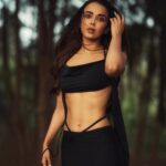 Monica Chaudhary Instagram - When you get older, plainer, saner Will you remember all the danger we came from? Photographed by @akshay.rao.visuals Make up by @shibu_shimmer Hair by @pritiemakeover3