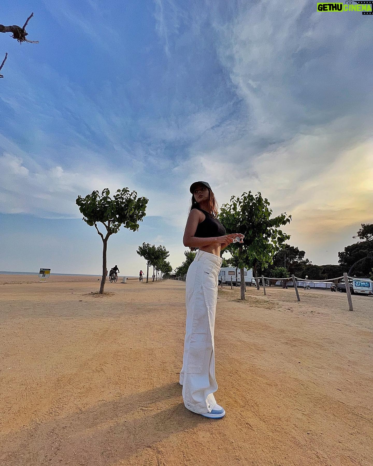 Monica Chaudhary Instagram - Blue skies and good vibes only 🤍