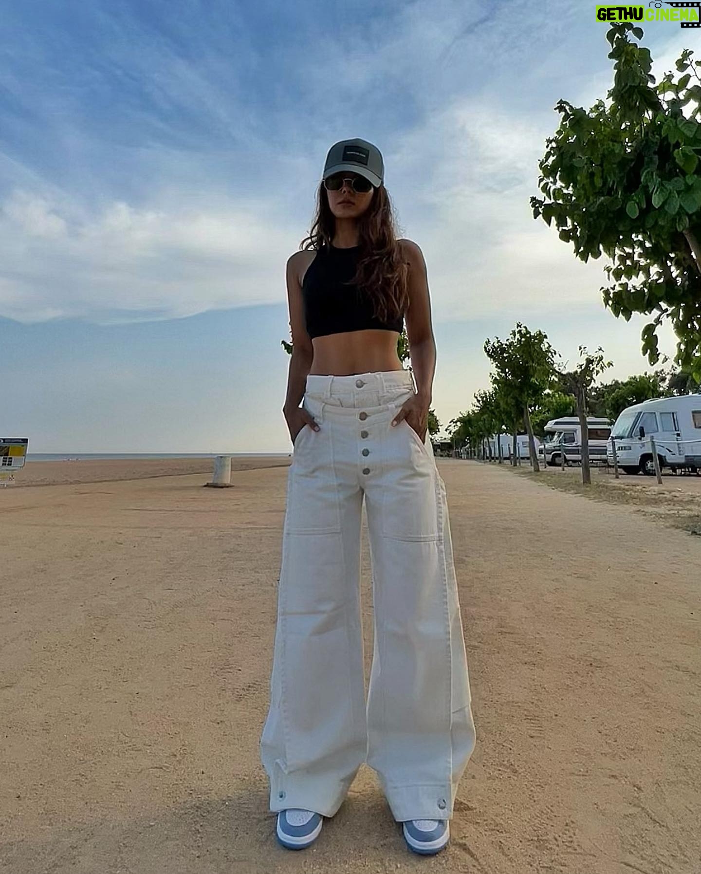 Monica Chaudhary Instagram - Blue skies and good vibes only 🤍