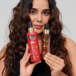 Monica Chaudhary Instagram - I recently discovered this AR Style Try on Tool by TRESemmé and it has literally changed my style game. ✨ In just a few clicks, I figured out what style would suit my face and recreated it using TRESemmé Heat Protect Spray and added shine with TRESemmé Gloss Ultimate Serum. I think I did a decent job. Do you agree? Also comment and tell me what style you want me to recreate next ✨ #Ad #TRESemme #TresemmeIndia #HeatProtectSpray #HeatProtect #HairStyling #HeatStyling #SalonSmoothHair #SalonAtHome #Haircare #ShinyHair #GlossyHair #HealthyHair #ProfessionalHairCare #HaircareCommunity #GoodHairDays #TresemmeHair #TresemmeHaircare #Tresemmepartner #sponsorship #ad #nostylenodamage @tresemmeindia