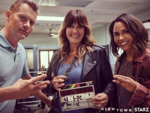Monica Raymund Instagram - @hightown on @starz is in production baby!!! BEST. CREW. IN. HOLLYWOOD. stay tuned for our premiere date….. #Jackie #hightown