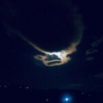 Monica Raymund Instagram - Goodnight, Moon.