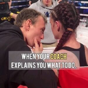 Monika Chochlíková Instagram - Who can relate? 😅 

#teamvolcano #fightlife
#femalefighter