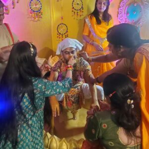Monika Bhadoriya Instagram - Veer di wedding ❤️❤️❤️