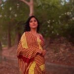 Monika Bhadoriya Instagram – saree is not just a garment. It’s a power, an identity, a language.