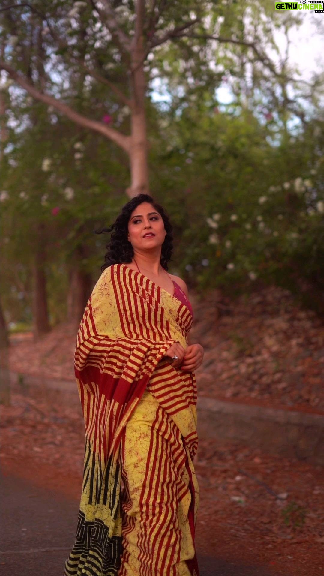 Monika Bhadoriya Instagram - saree is not just a garment. It’s a power, an identity, a language.