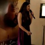 Monika Bhadoriya Instagram – screening of the song of scorpions😊