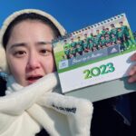 Moon Geun-young Instagram - ⠀⠀⠀⠀⠀⠀⠀⠀⠀⠀⠀⠀⠀⠀⠀⠀ 우오아아아아아!! 오마이그린 고맙습니다💚 #전북현대화이팅👍🏻 #올해도잘부탁해🙏🏻 #oh_my_green_ #💚 #Day2663💋