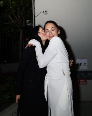 Moran Atias Instagram - This year I have a lot to wish for. It has been the worst year of my life. The grief, pain and sorrow has swallowed me but I want to honor LIFE. I have survived. it comes with guilt but I allow the gratitude in as well. I am alive and I have friends, family and a life I have created. A daughter. I’m celebrating that. It’s ok. It doesn’t take the pain away but the pain needs a relief. 
Last night I wanted to be with FRIENDS and FAMILY because I NEED a community. I need people. And we have different opinions but we have a HEART leading us to chose to LIVE. Honor the dead and the LIVING. I don’t want to forget living. That darkness lives next to light. That tragedies happen but so do MIRACLES. And light lives despite and because of it. I’m grateful for my community that despite this has been the worst time in my life I am still able to find compassion. I Listen with curiosity and speak from my heart. And it may be visceral but I tell myself it’s ok I’m still bleeding but it is passion and love. No war can defeat my hope for humanity and peace yes peace with ourselves and with others. I wish for a lot more this year cause a lot has been gone. And it might sound crazy but I rather be crazy and wish for Peace. For me it means that I accept you for who you are but we set boundaries so we can both heal and LIVE. 

Thank you for my friends that are all going through challenges and moments of joy. 
Thank you for coming. I need to light up the candle that is my heart and it shines better with you. 
 
I love you all. 
I love people 
I love the world 🌍 

grateful to be another day, a year here, in this world. And hopefully I can help create a better one so my next birthday wish would be shorter and more like I want new shoes. 

Pictures @shohattom
Glam @yanivkatzav 
Dress @dundasworld