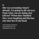 Moran Atias Instagram - Dear Sima @unwomen You have failed us women. ALL Women. Your time is up. You have chose to be silent for 55 days then gaslight us and finally found a couple words a little too little and too late. We won’t be silenced. Raped Again. We will give voice for those who are no longer here. Murdered and raped. This sadistic rapist Palestinian terrorist organization must brought to justice. ACT.