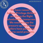 Morfydd Clark Instagram - HAPPENING TONIGHT Why are @privilegestyle_airlines collaborating in the mass deportation of the #Jamaica50 in the middle of a global pandemic? Gross. This deportation will leave 31 children without their fathers. Other airlines have refused to operate charter flights - Privilege Airlines must #StopThePlane The detainees are in a holding area and believe they are being deported tonight at 1am. Please copy and repost now - it’s worked before #privilegestyle #privilegestyleairlines