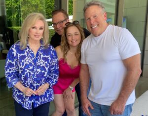 Morgan Fairchild Instagram - #OnMyWalk to a great Sunday spent with old friends @thetomarnold & @stephenjcloobeck and new friend, Lauren Windsor @picturepoet27! Fascinating discussion. I did ask Lauren where she hides her camera!! LOL! #BeKind #ReachOut Sending Love To You All💗🎉💗🌷💗🦋💗🥰💗🎉💗🌷💗🦋💗🥰💗🎉💗🌷💗🦋💗🥰💗🎉💗🌷💗🦋💗🥰💗🎉💗🌷💗