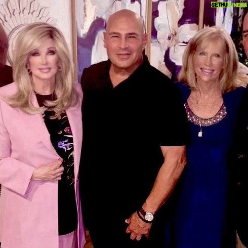 Morgan Fairchild - 1.1K Likes - #OnMyWalk to Mark’s memorial today, hosted by my dear friend @jojoboy13 (center) with sister @cathrynhartt (L) & Mark’s sister @carolynseilerhehir & her husband, Greg. I was so very touched by friends who came to honor Mark. #HugThoseYouLove💗🌷💗💔💗🥰💗🌷💗💔💗🥰💗🌷💗💔💗🥰💗🌷