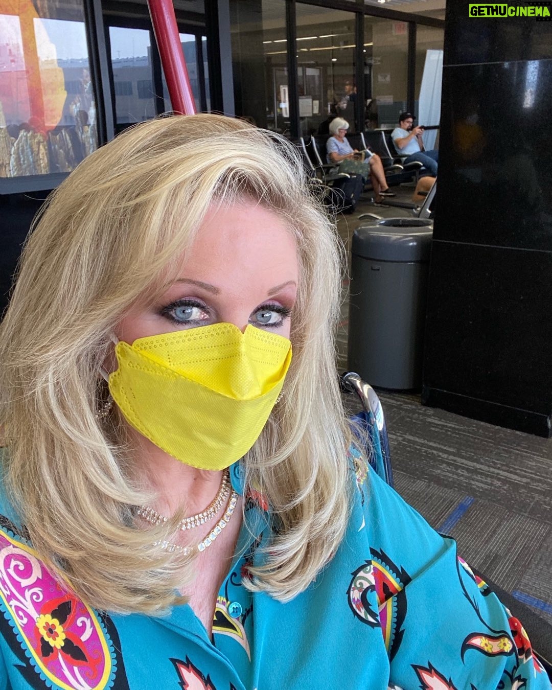 Morgan Fairchild - 1.5K Likes - #On@yWalk back to #LA! Thanks to the folks in Omaha, Council Bluffs & #OConExpo for your warm reception and kindness this weekend! #BeKind #ReachOut #IStillMask Sending Love To You All💗🌷💗😘💗🦋💗🌷💗😘💗🦋💗🌷💗😘💗🦋💗🌷💗😘💗🦋