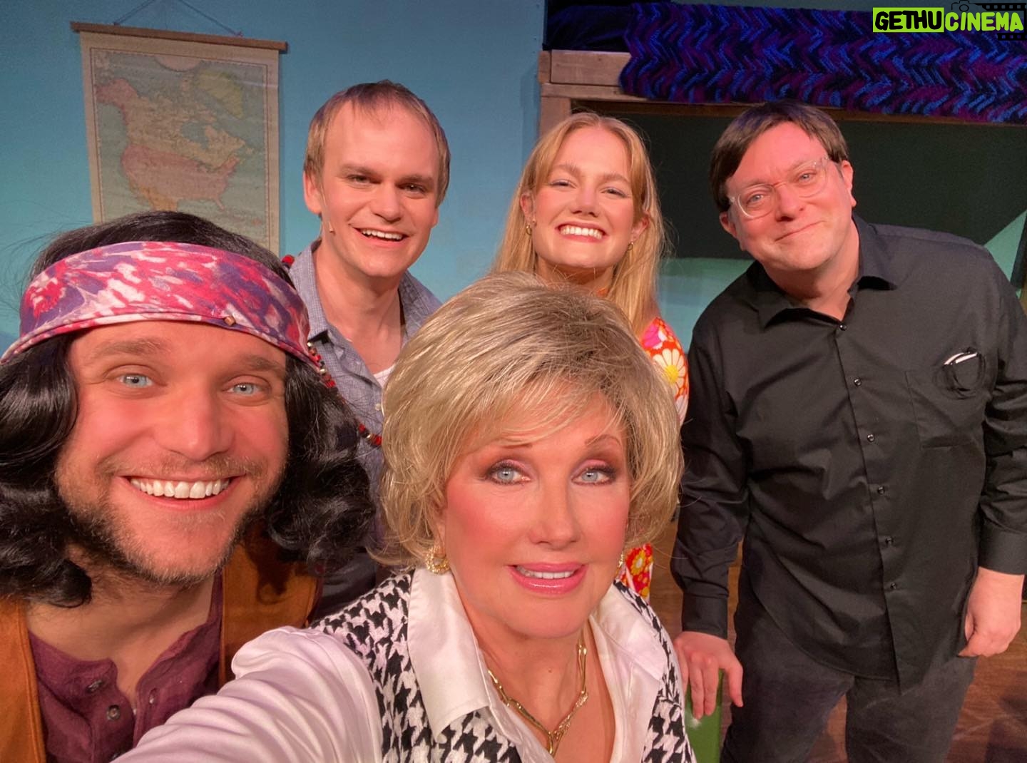 Morgan Fairchild - 825 Likes - #OnMyWalk to a great opening night with my talented young cast of Butterflies Are Free @judsontheatreco ! Here with @cedricgegel Stephen Shore Morgan-Ellene Davis & director Morgan Sills. Standing ovation last night! 4 more performances to go! Sending Love To You All💗🦋💗🌷💗🥳💗🎉💗🦋💗🌷💗🥳💗🎉💗🦋💗🌷💗🎉💗🥳💗