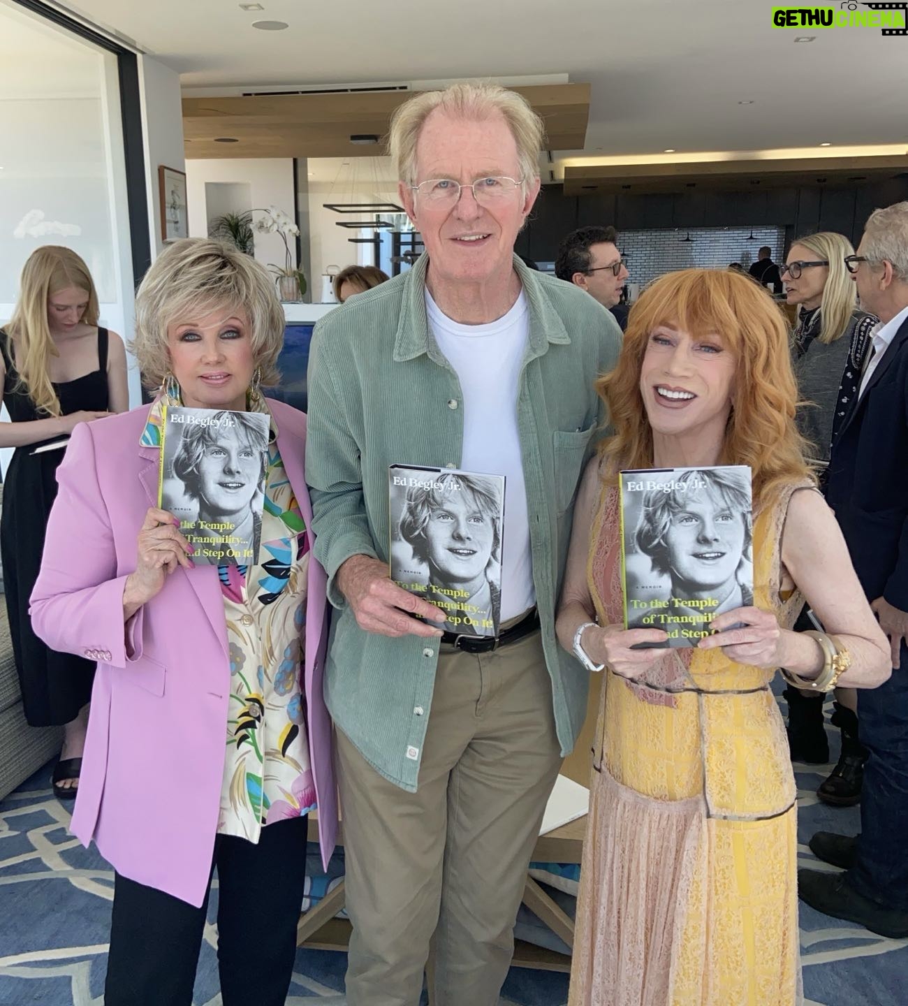 Morgan Fairchild - 1.7K Likes - #OnMyWalk to fabulous afternoon at a @kathygriffin salon luncheon featuring my old friend @ed_begley_jr. Ed has a wonderful new memoir out that is so funny & so touching at the same time. Get “To The Temple of Tranquility…And Step On It”💗🎉💗🌷💗🦋💗🥰💗🎉💗🌷💗🦋💗🥰💗🎉💗🌷💗🦋💗🥰💗🎉💗🌷💗🦋💗🥰💗