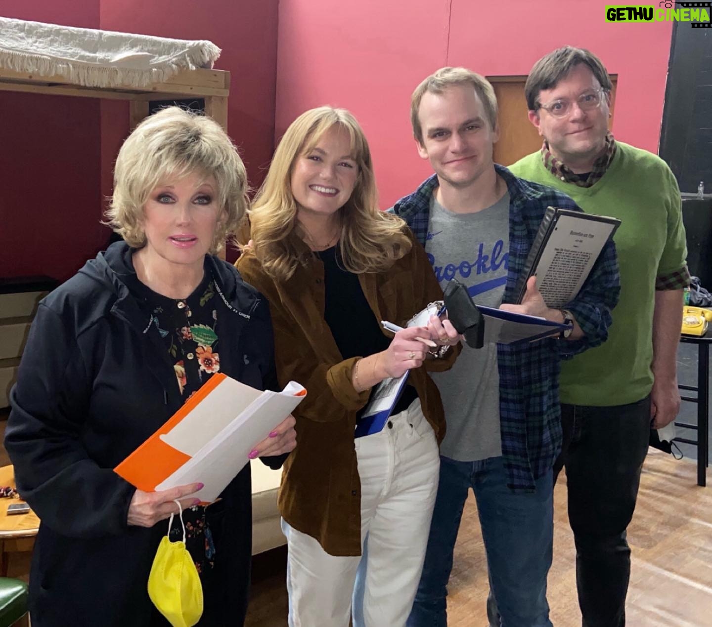 Morgan Fairchild - 0.9K Likes - #OnMyWalk to finishing a Saturday rehearsal for Butterflies Are Free! Here w cast Morgan -Ellene Davis, Stephen Shore & director Morgan Sills @judsontheatreco! Yes! 3 Morgans on one set! Sending Love To You All💗🦋💗🥰💗🌷💗🎉💗🦋💗🥰💗🌷💗🎉💗🦋💗