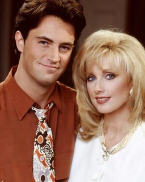 Morgan Fairchild Instagram - Hard to believe this was from our first season of #Friends almost 30 years ago. #ripmatthewperry