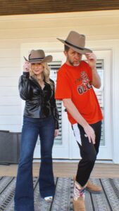 Morgan Huelsman Instagram - my neighbors watched us do this entire thing hahahaha