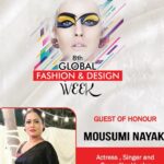 Mousumi Nayak Instagram - 8th Global Fashion & Design Week 2nd to 4th May 2024. Marwah Studios Film City Noida. International Chamber of Media & Entertainment Industry in Association with AAFT school of Fashion & Design. Guest of Honour Mousumi Nayak @mousuminayakofficial Thankful love for @rareimprints.ankit.nagpal invited me as a Guest of Honour. Gratitude for @sandeepmarwah Beautiful Gesture to Honour me. Thankful for @fashiondesign_delhi Lovely meeting with AAFT Ambassador Uzbekistan @leila.mostofi