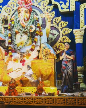 Mousumi Nayak Instagram - Ganpati bapa moray 
Mangal murti Morya🙏🏻
Bless Me and protect Me always My Gnuuu😇🤗🧚🏻