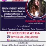 Mousumi Nayak Instagram - Its a new beginning with great people. I am blessed to having you all. Let’s all unite! Work together!grow together! Build together!🧿🧚🏻😇 @b4beautynthebestbusinessbeacon @preeti.prime @defence_the_beauty_clinic @rareimprints.ankit.nagpal @tamanna309 @makeover_by_archana_arora @mousuminayakofficial @zindagi_magazine