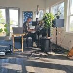 Msaki Instagram - Easily one of my favourite LA hangs . I like catching songs with you Simon :) #songcatcherchronichles #songwriter #sunnydays #bonobo #msaki #studio
