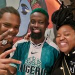 Msaki Instagram - More new music! 💫 Last year I went to a @spotify x @colorsxstudios camp in Nairobi, Kenya with some of the best talent on the continent and in the African diaspora. I landed up in a room with the talented @karun.i.verse, @nnavymusic, @hendrick_sam. We made an EP together. I am super proud to be part of this and I love all of these songs so much. They got me in my 'you better back down before you get smacked down rnb & soul bag'. Have a listen , and please show them love if you don't follow them already. Enjoy the music! 🤍🫡