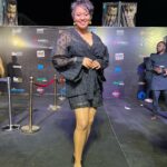 Munachi Abii Instagram - I had a great time at the @blackpanther @filmhousecinemas @filmoneng premiere . Also got to sit on the @indomie_nigeria throne & received some praises 😁 I enjoyed myself. Make sure you go see the new #blackpanther #wakandaforever movie when it hits the cinema. It will have you all in your feelingssss 🥹 Ps: thank you @spicestudios_ for the beautiful picture 😉