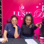 Munachi Abii Instagram – I couldn’t decide which picture I loved more. 😁. Just My @ericanlewedim & I in search for the new #lushpinkbelle 
What picture is your favorite?