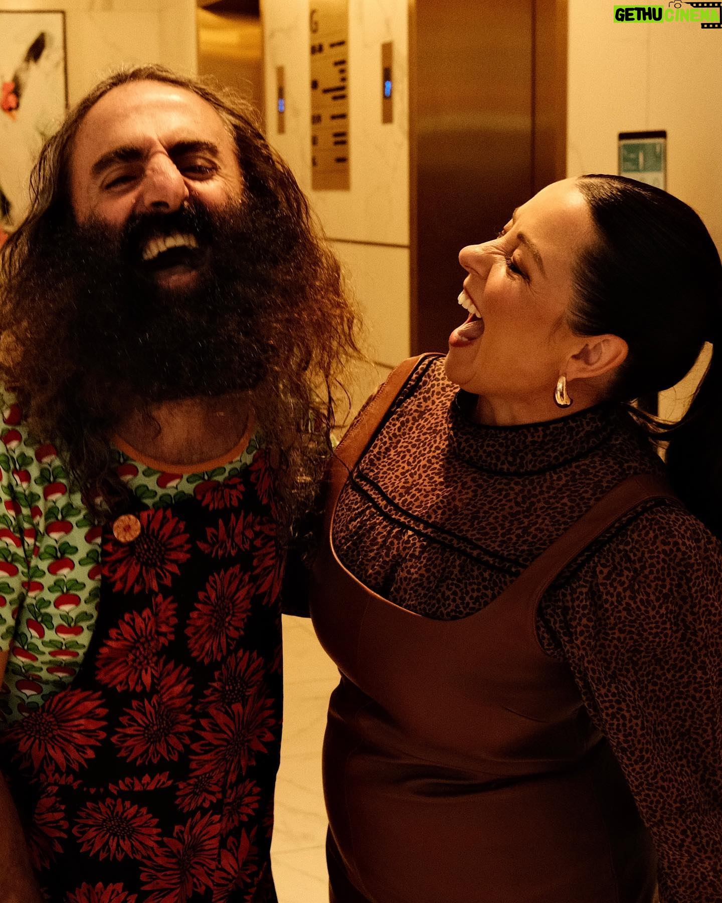 Myf Warhurst - 1.8K Likes - Look at these faces! š @myfwarhurst @costasworld before The Cook Up LIVE tonight with @adamliaw & @callums_kitchen.