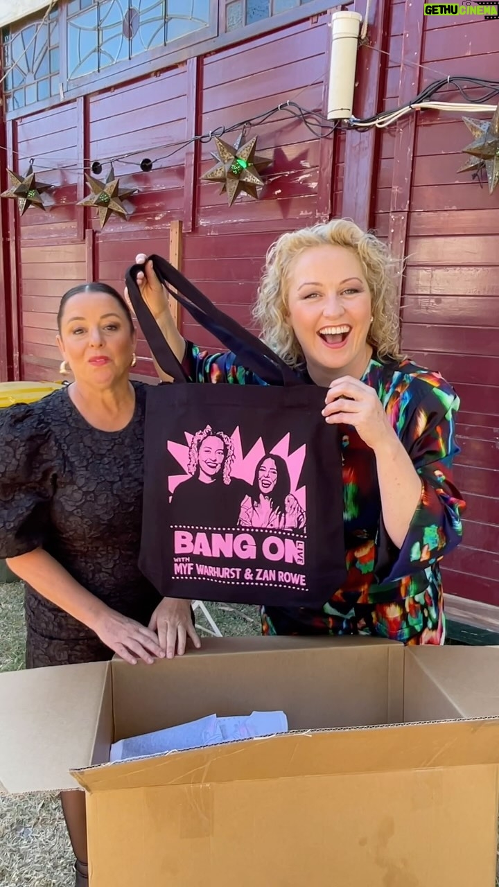 Myf Warhurst - 1.5K Likes - We have merch! Bang On Live has kicked off and we got to lay our hands on the beautiful posters, tea towels, and totes weāll be selling at all shows!
Come and see us, weāll be hanging out after each show doing signings and selfies. And⦠more merch to come!
Show art by the wonderful @no_hassles_just_tassels
Get tickets via the link in bio. š©·š§”š©·š§”
