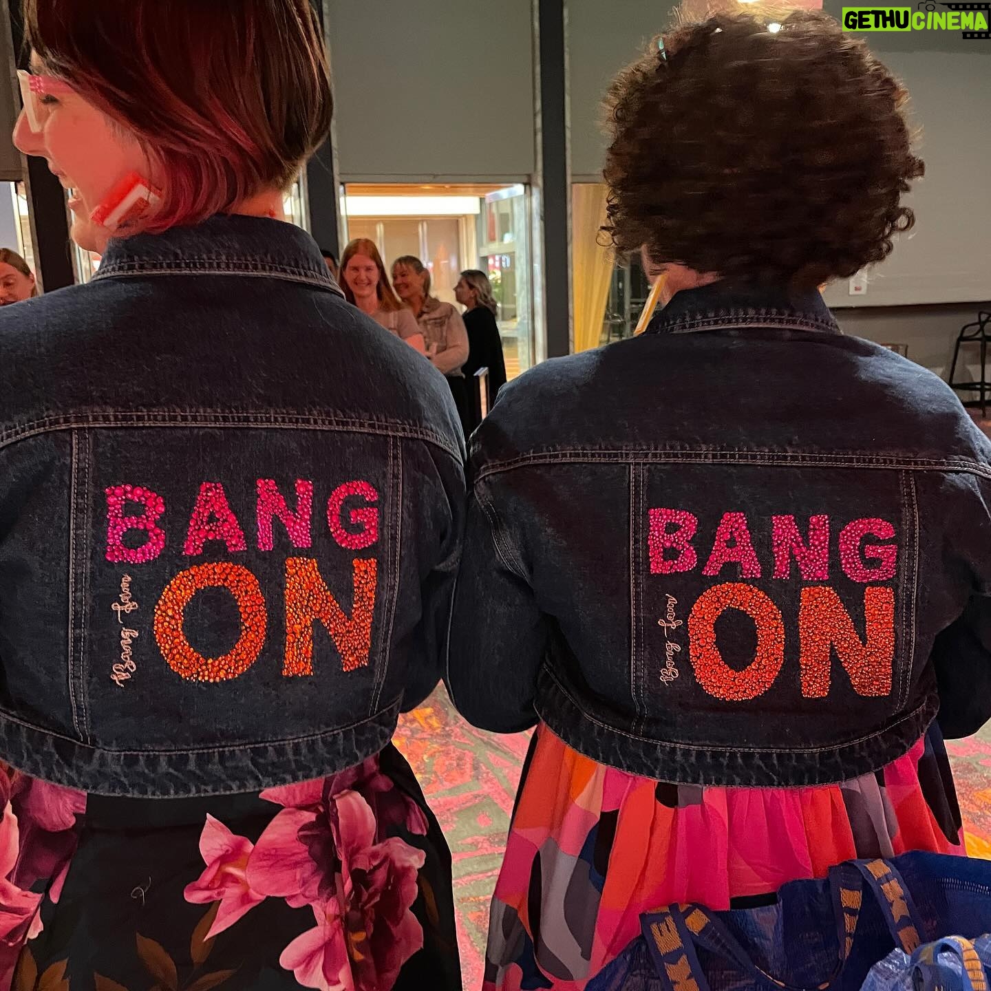 Myf Warhurst - 1.9K Likes - Canberra Bang Fam turned up! What a glorious night in the nationās capital bringing you Bang On Live. We loved every minute! Thank you. š©·
Shout outs to our secret special guest @veronicamilsom. š§”
Off to Melbourne today for the big hometown show! See you at 4:30pm this arvo! Tickets for all remaining shows on our national tour, on sale now via the link in bio.