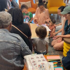 Mykal-Michelle Harris Instagram - A great event @villagewellcc with my author Auntie @mrsbrownsbooknook Thanks to everyone who came out!  Special thanks to Miss @midgesaysthis I was sooooo surprised 🩷🩷🩷😍 and Aunt @teenyanthony 🩷💚. Love you and of course Aunt @thekplife #love #family #author #kimraisingkim #ravenshome #read #blessed